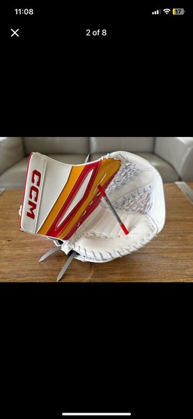Brand New Pro Stock Pro Return CCM Eflex 7 Glove - Dustin Wolf - Practice Palm