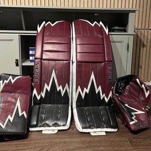 34" 2020 Vaughn V9 Pro Carbon Regular Goalie Full Set Pro Stock (Used)