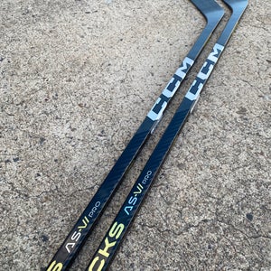2 Pack CCM Tacks AS-VI PRO Pro Stock Hockey Stick Grip 95 Flex P29M Left 1379
