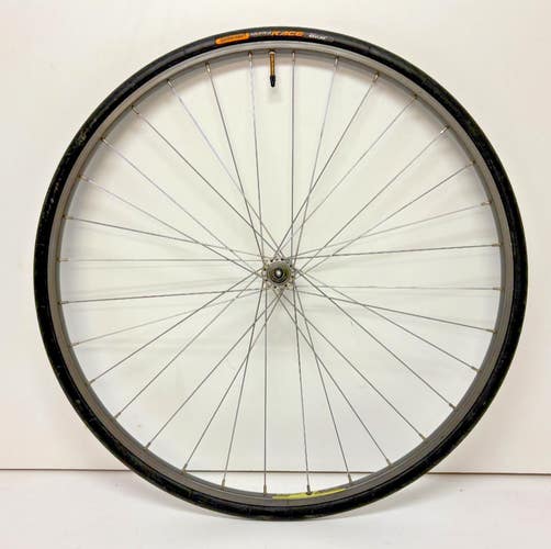 Vintage Wolber T 430 Apline 32-Spoke Aluminum 700C Front Wheel Shimano 105 Hub++