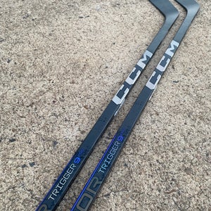 2 Pack CCM Trigger 9 PRO Pro Stock Hockey Stick Grip 85 Flex P29M Left 6359