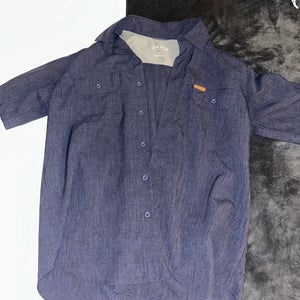 Blue Medium Men's Shirt (Used)