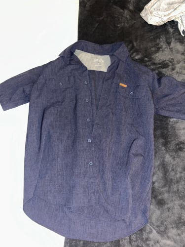 Blue Medium Men's Shirt (Used)