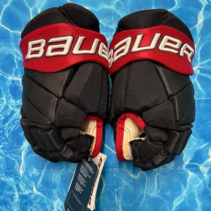 Junior Bauer Vapor Pro Team Gloves 10" (New)
