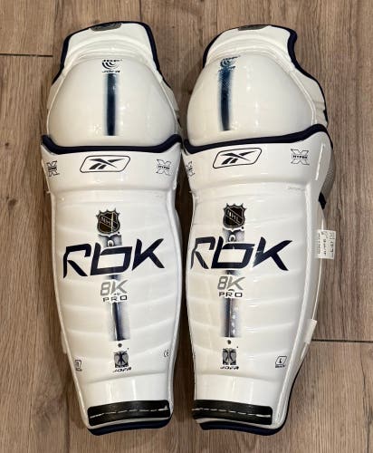Senior Reebok 8K Pro 15" Shin Pads Pro Stock (Used)