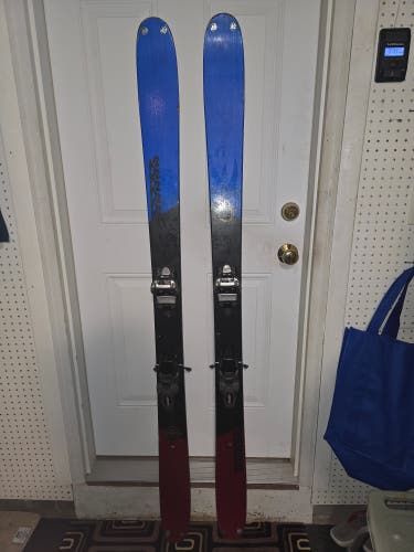 K2 177 cm All Mountain Poacher Skis With Bindings Max Din 13 (Used)