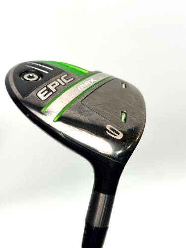 Callaway Rogue ST Max 9 Wood 24 Cypher Black 50g Senior Flex Fairway Wood