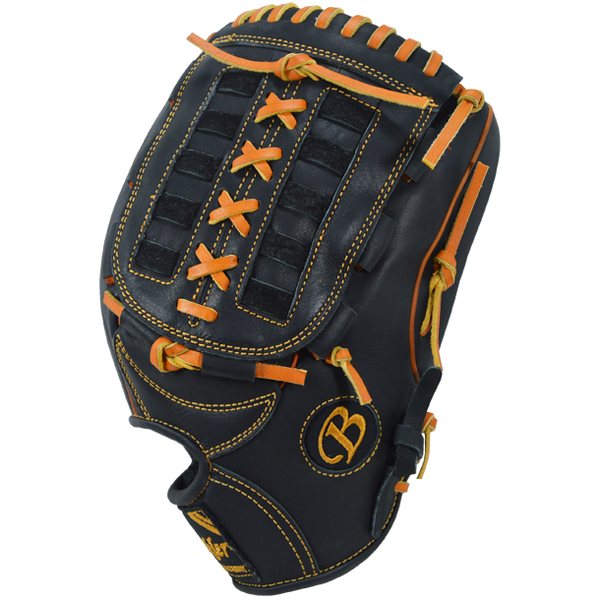 Buckler 13" Left-Hand-Throw Adult Slowpitch Softball Glove Black (New)