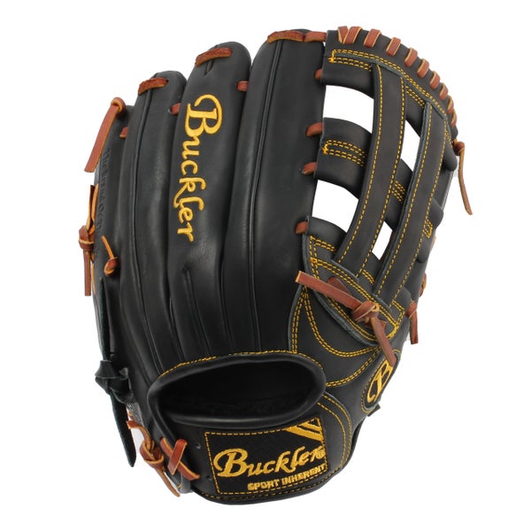 Buckler 12.25" Youth 11U, 12U, 13U,14U Baseball Outfielder Glove Black - Left-Hand-Throw(New)