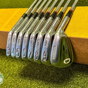 Used RH Ben Hogan Apex II Forged Irons 3-EW Stiff Flex Steel Golf Club Set