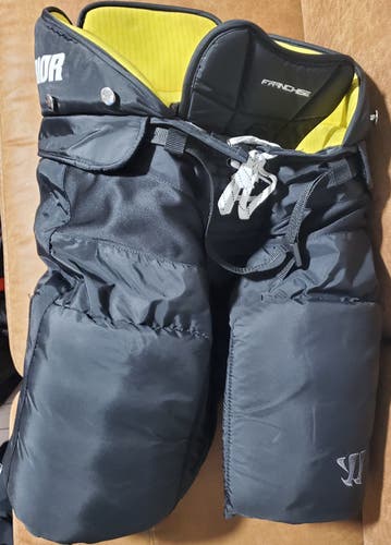 Senior Black Large Warrior Franchise Hockey Pants Pro Stock