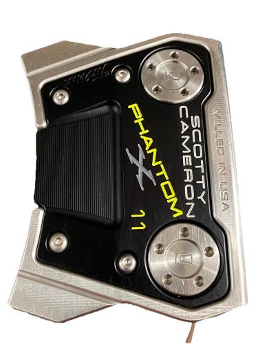 Scotty Cameron Phantom X 11 Putter 2022 RH Steel 34.5" Stock Grip Titleist Cover
