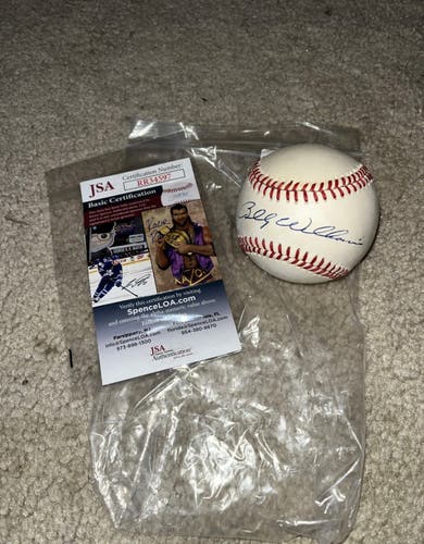Billy Williams (Cubs & HOF-1987) Signed Rawlings Baseball with COA