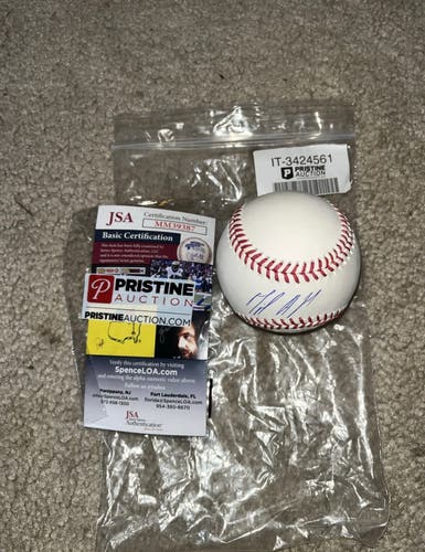 Miguel Andujar Signed Baseball Auto MLB JSA COA