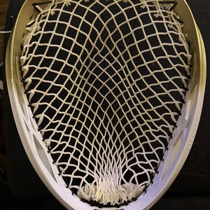 Adult STX Eclipse 3 Strung Goalie Head (Used)Gold/White Fade