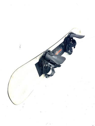 Used Burton PROCESS EXP W NEW 5TH ELEMENT M/L Board/Bindings White 152 cm 11860-S000303247