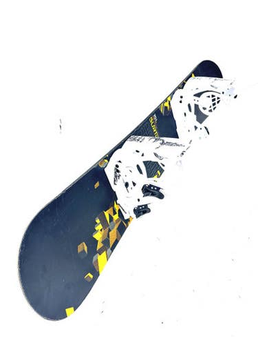 Used Burton CRUZER W NEW LG MATRIX BINDINGS Board/Bindings Black 151 cm 11860-S000303248