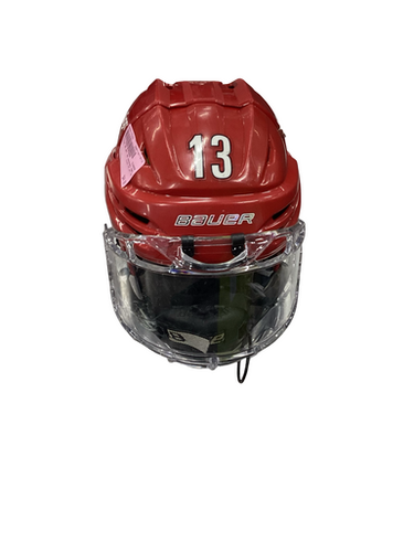 Used Bauer RE AKT 95 Hockey Helmet Only Red SM 11613-S000175255