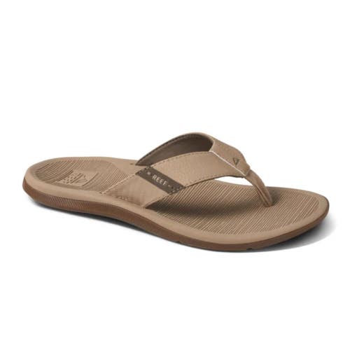 Reef Santa Ana CJ4017 Sandals Men's Sand Leather Round Toe Flip Flop JAX395