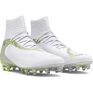 Under Armour Highlight LAX MC 3028659-100 Men's 8.5 White Lacrosse Cleats TF8540