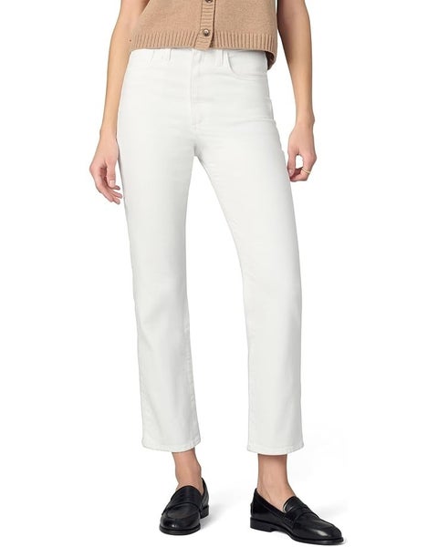Joe's Jeans The Margot Ankle Jeans Women's 29 White Denim Straight Leg RED959