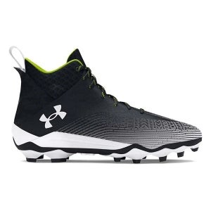 Under Armour Hammer 2.0 MC 3027306-001 Mens Black White Football Cleats GBNC1586