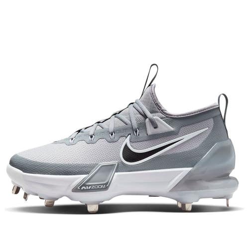 Nike Force Zoom Trout 9 Elite FB2906-002 Men's US 7 Gray Baseball Cleats NIN976