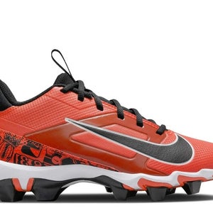 Nike Alpha Menace 4 Shark FQ4018-600 Boys Picante Red Football Cleats NIN657