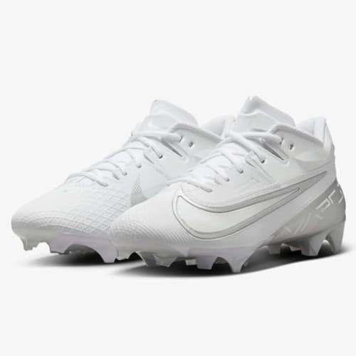 Nike Vapor Edge Elite 360 2 DA5457-101 Men's US 10 White Football Cleats NIN744