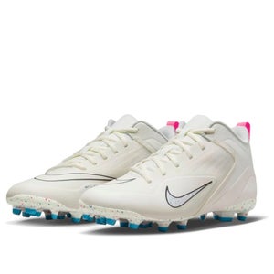 Nike Alpha Huarache 8 Varsity CZ6558-116 Men's 8.5 White Lacrosse Cleats NIN546