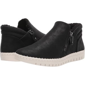 Bella Vita Camberly Boots Women's US 8 Black Matte Fleece Lined Bootie LION836