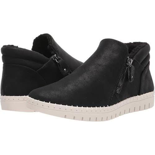 Bella Vita Camberly Boots Women's US 8 Black Matte Fleece Lined Bootie LION836