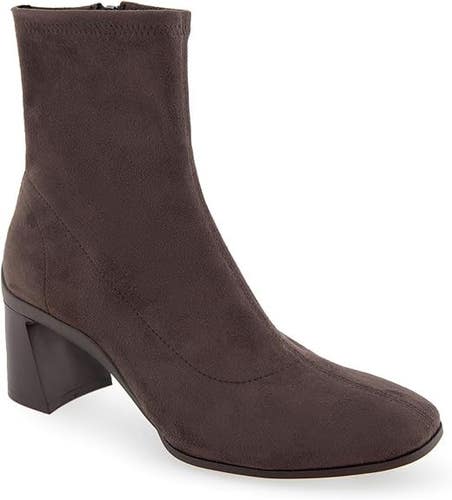 Aerosoles Corinda Boots Women's US 6 Java Faux Suede Mid-Calf Bootie LION804