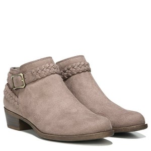 LifeStride Adriana F0373F1-251 Boots Women 6 Mushroom Ankle Strap Bootie LION857