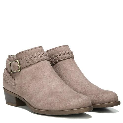 LifeStride Adriana F0373F1-251 Boots Women 6 Mushroom Ankle Strap Bootie LION857
