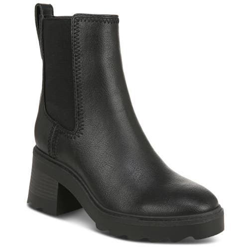 Zodiac Teresa Chelsea Boots Women's US 6 Black Side Zip Round Toe Ankle LION716