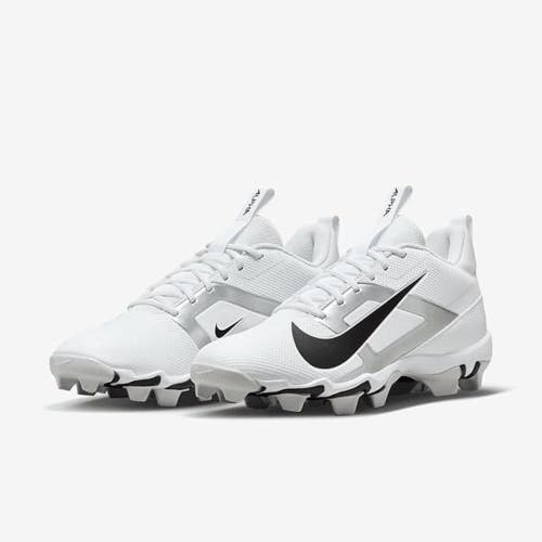 Nike Alpha Menace 4 Shark FN0028-100 Men's White Black Football Cleats NIN893
