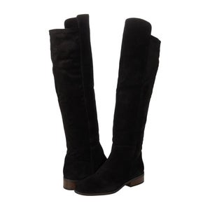 Lucky Brand Calypso Boots Women's US 5.5 Black Round Toe Over The Knee LION625