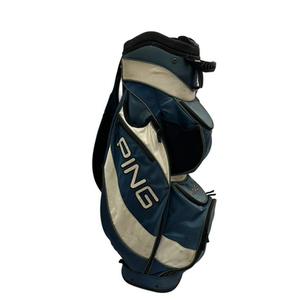 Used Ping Traverse Mens 14 Way Royal Blue Cart Bag  11692-S000145395