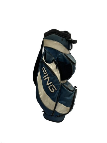 Used Ping Traverse Mens 14 Way Royal Blue Cart Bag  11692-S000145395