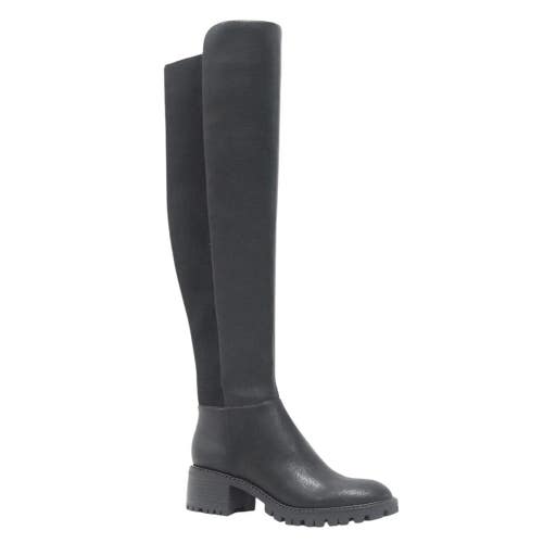 Kenneth Cole New York Riva KL23RVA01 Boots Women's 5 Black Over-the-Knee LION725