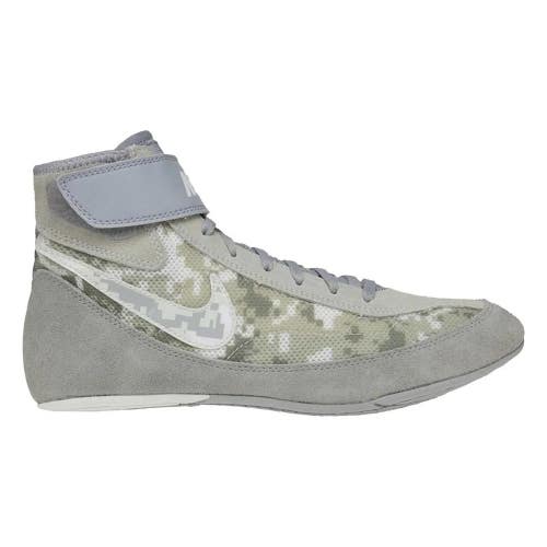 Nike Speedsweep VII 366683-003 Men's US 14 White Gray Wrestling Shoes NIN739