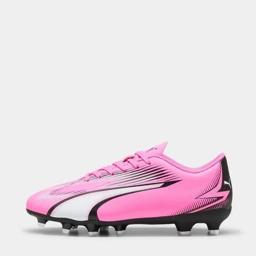 Puma Ultra Play 107775-01 Kids 6 Pink Black FG/AG Lace Up Soccer Cleats NIN1088