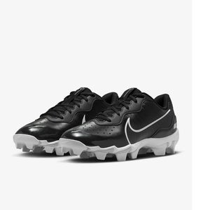 Nike Alpha Huarache 4 Keystone DJ6524-001 Men Black White Baseball Cleats NIN814