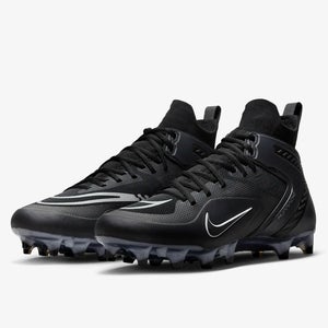 Nike Alpha Huarache 8 Elite CW4440-011 Mens Black Low Top Lacrosse Cleats NIN629
