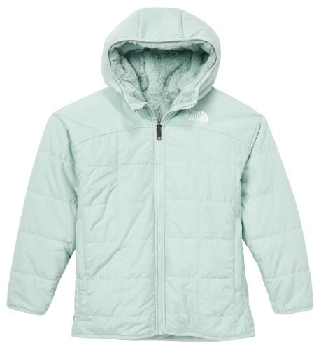 The North Face Reversible Shasta Short Parka Jacket Girls 2XL Muted Pine JAX361