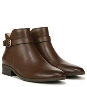 Soul Naturalizer Rosaline Booties Women's Dark Brown Leather Ankle Boots LION311