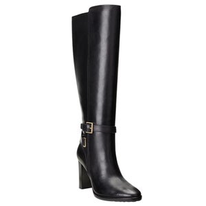 Lauren Ralph Lauren Manchester Bootie Women's US 5.5 Black Leather Boots LION517