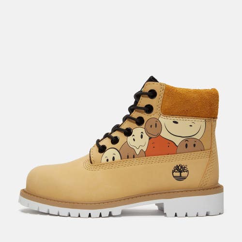 Timberland Premium TB0A6BE6EXM Toddler 6 Yellow 6-Inch Waterproof Boots TF7754