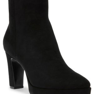 Anne Klein Jailene Boots Women's US 9 Black Round Toe Ankle Dress Bootie LION256